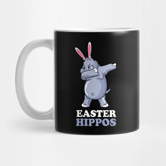 EASTER BUNNY DABBING - EASTER HIPPOS by Pannolinno